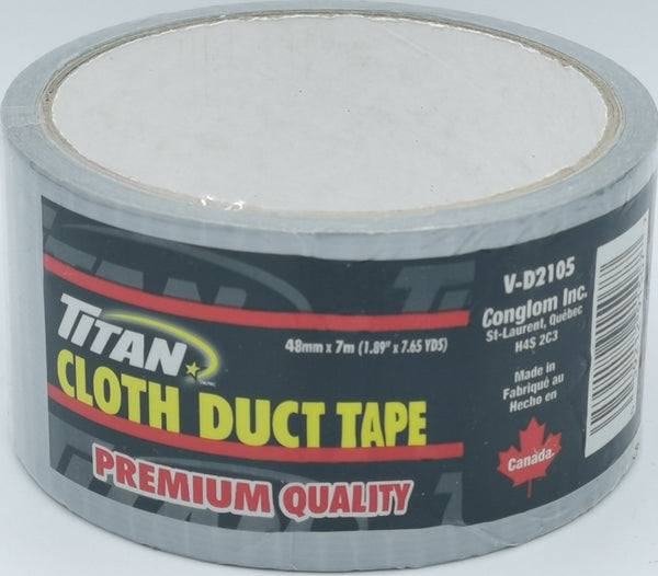 Duct Tape, Titan Silver 48mmx7M