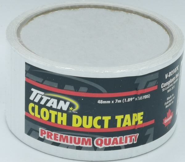 Duct Tape, Titan White 48mmx7M
