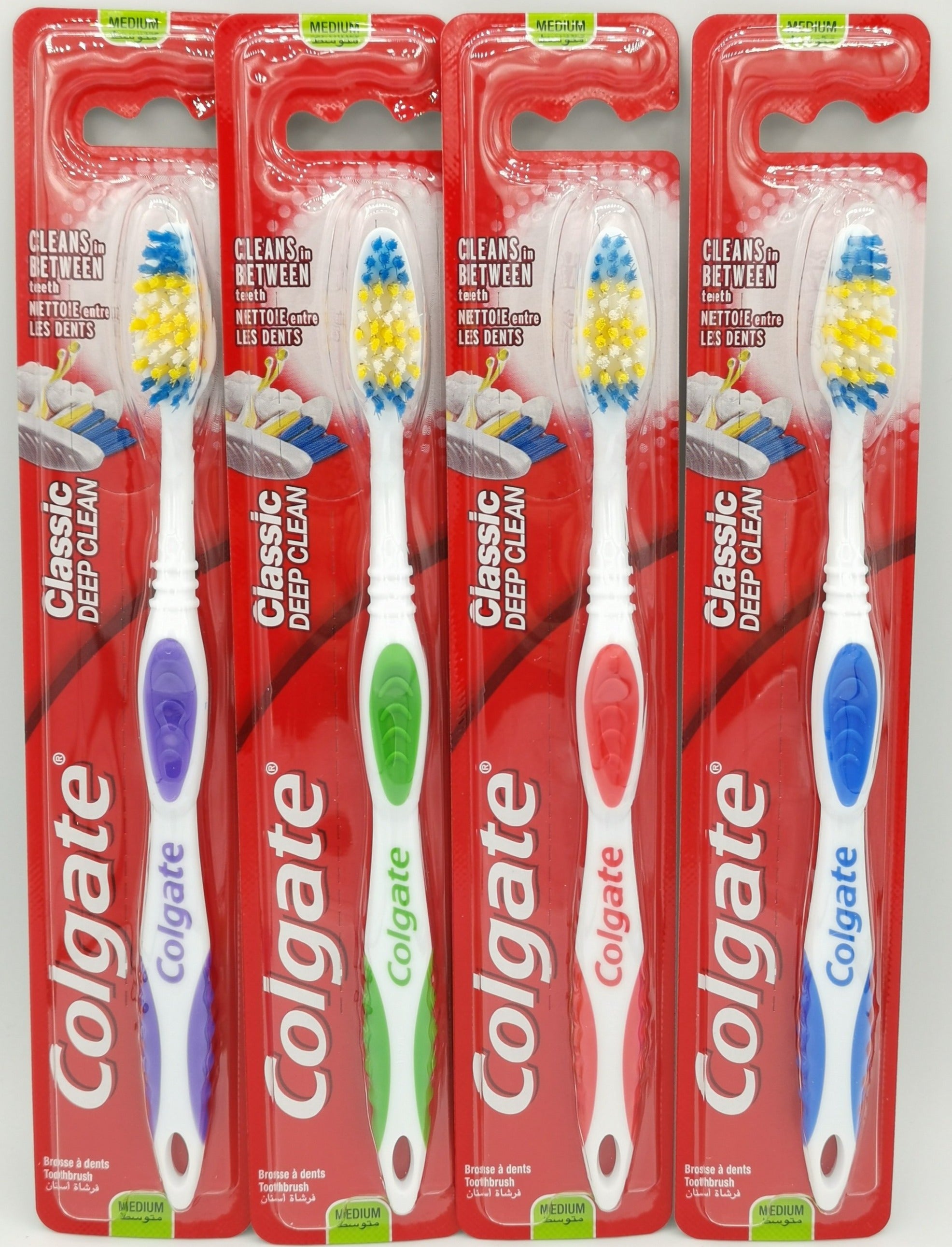 Colgate Toothbrush Medium Classic Deep Clean 12/pk – CC Group Trading