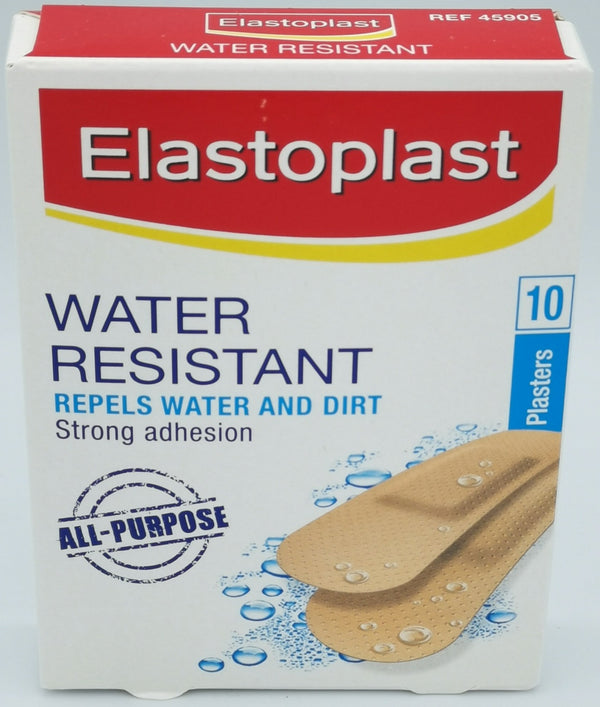 Bandage Elastoplast 10ct Water Resistant Plastic