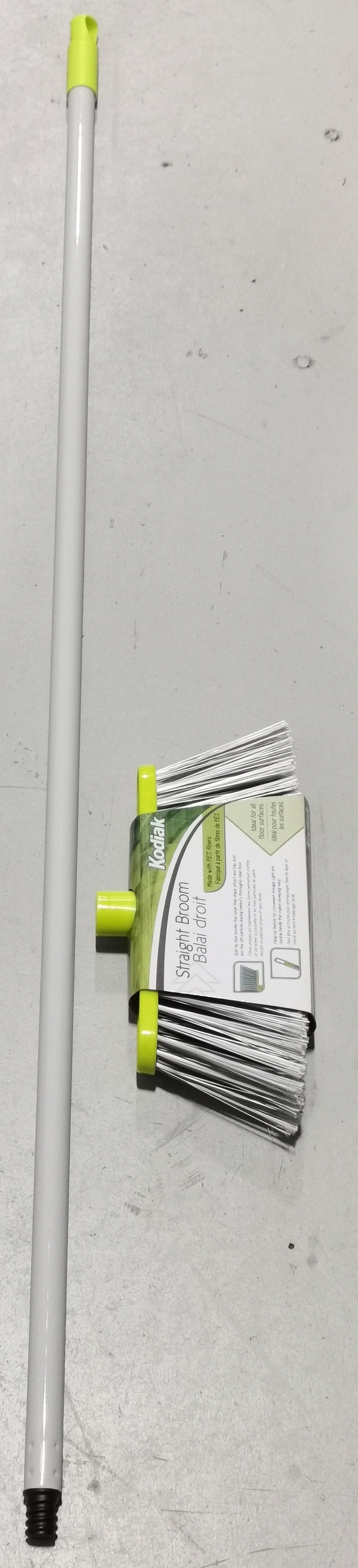 Broom, Kodiak Straight Broom w/metal handle