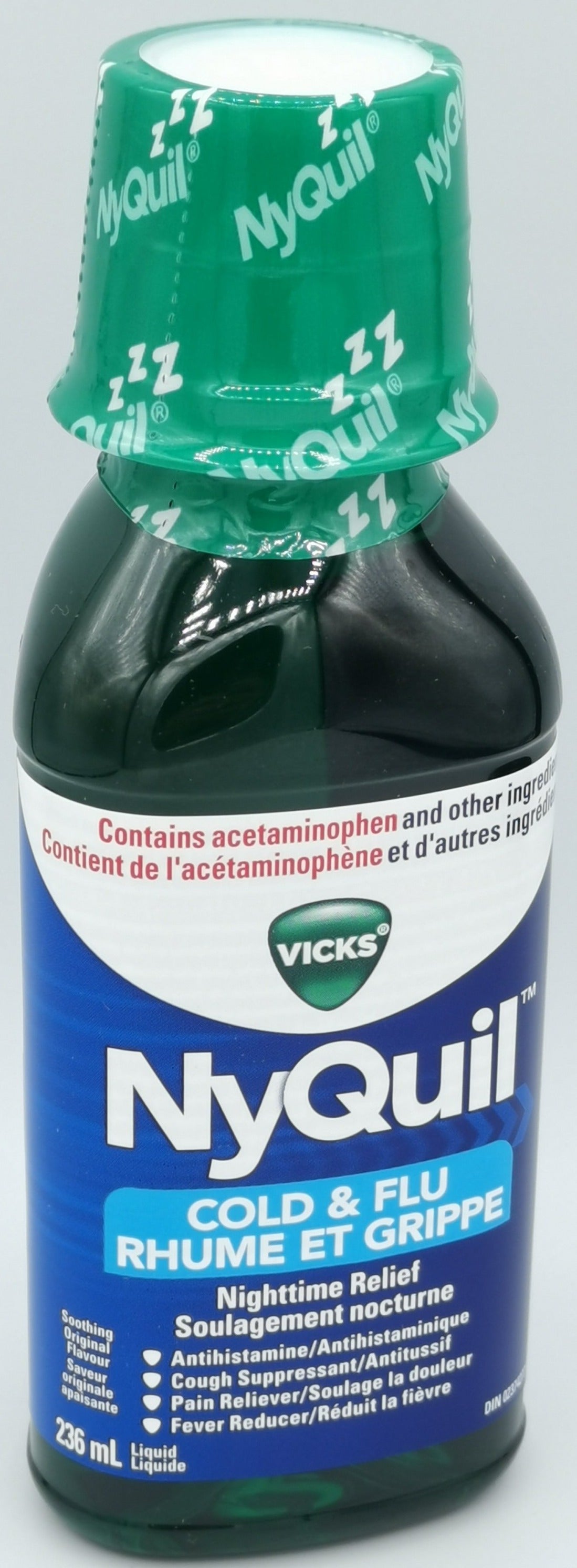 Vicks Nyquil Coldandflu Soothing Original Flv 236ml Cc Group Trading