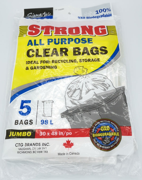 Recycling Bags 5/pk strong [CP500090]