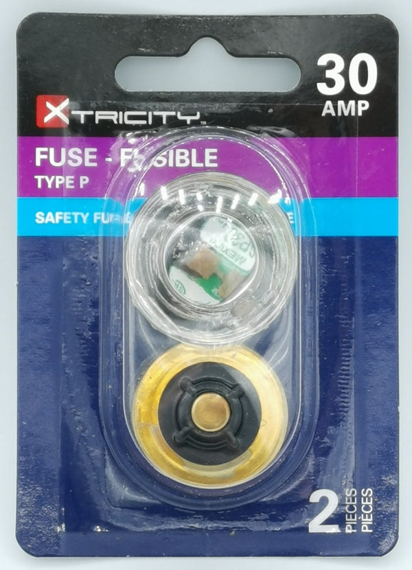 Fuse, Tricity Type "P" 30AMP, 1pc