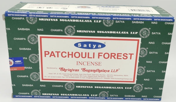 Incense Satya Patchouli Forest 12x15g