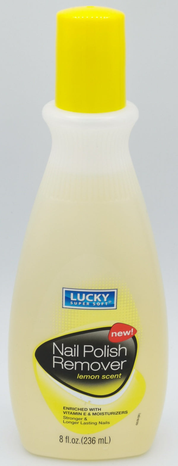 Polish Remover, Lucky 236ml Lemon