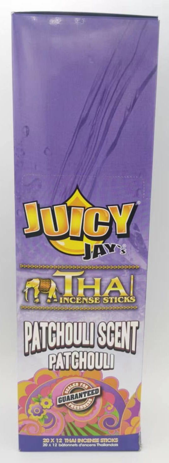 Juicy Jay Incense Patchouli Scent 12/pk