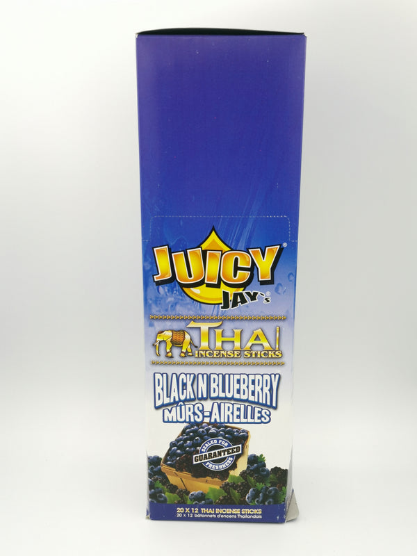 Juicy Jay Incense Black & Blueberry 12/pk