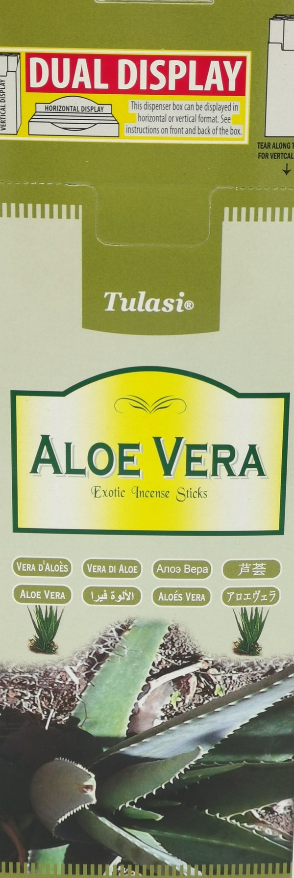 Incense Sticks Tulasi 6/pk Aloe Vera