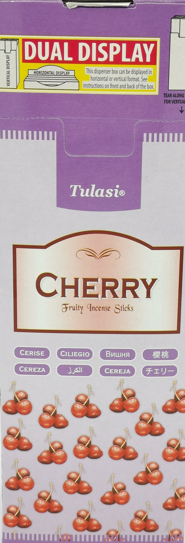 Incense Sticks Tulasi 6/box Cherry