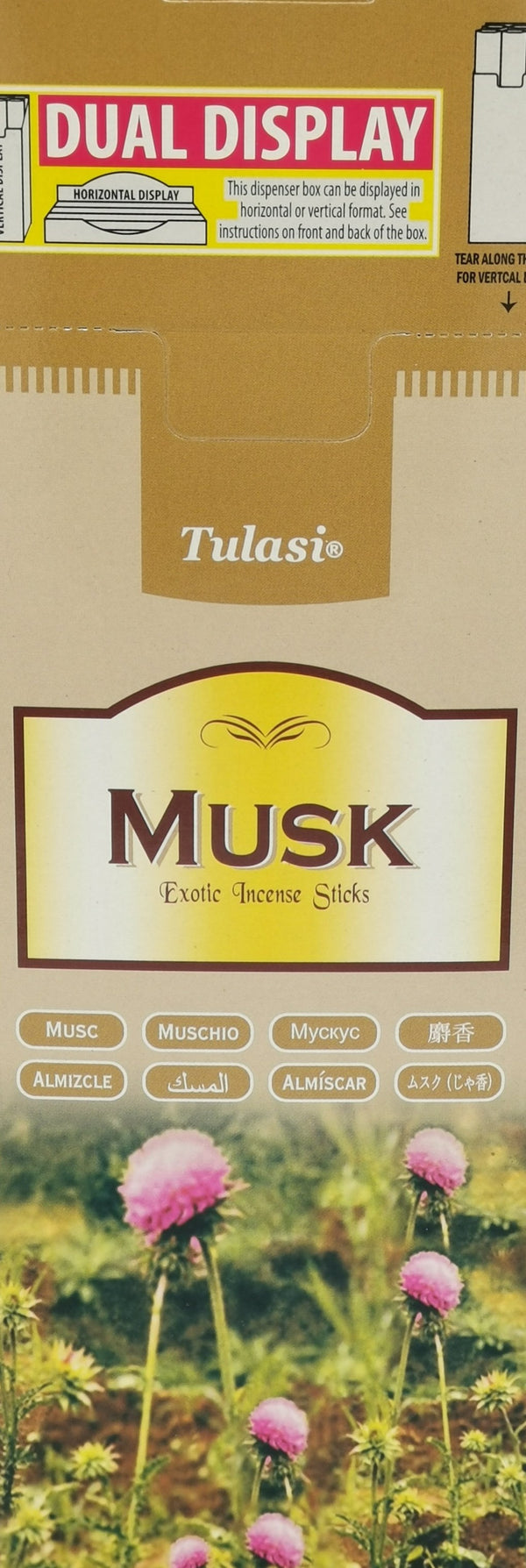 Incense Sticks Tulasi 6/pk Musk