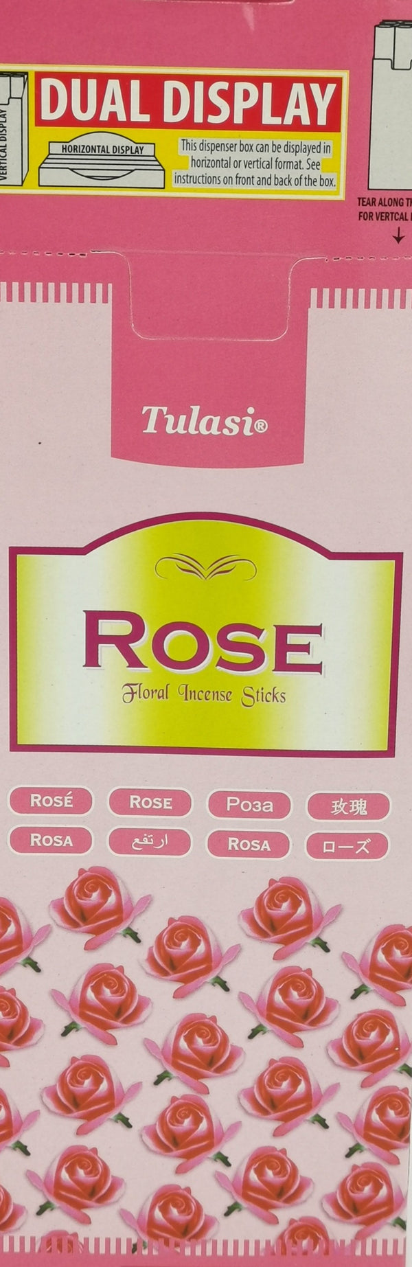 Incense Sticks Tulasi 6/pk Rose