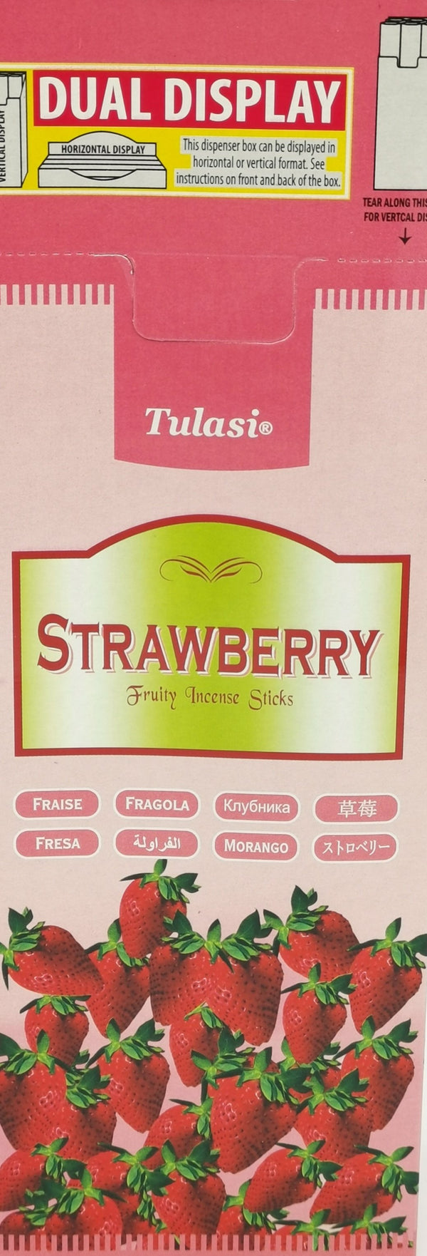 Incense Sticks Tulasi 6/pk Strawberry