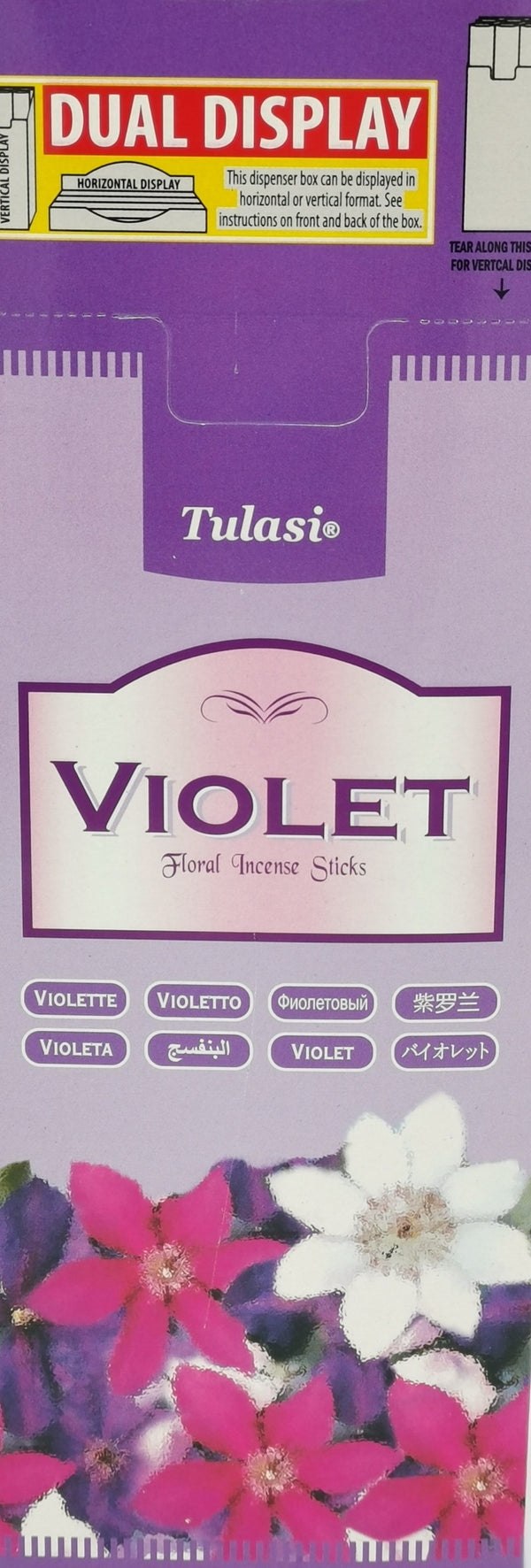 Incense Sticks Tulasi 6/pk Violet