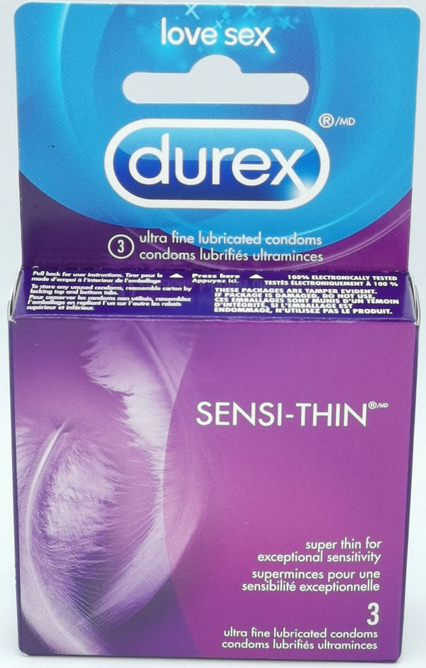 Condom, Durex Sensi-thin 3ct