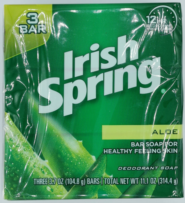 Irish Spring Soap Bar 1ct Aloe