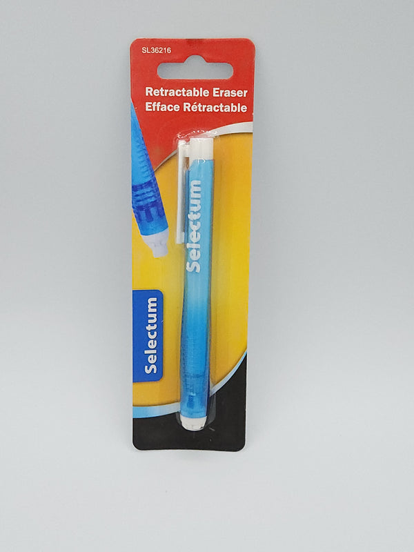 Rectractable eraser pen with Clip(SL36216)