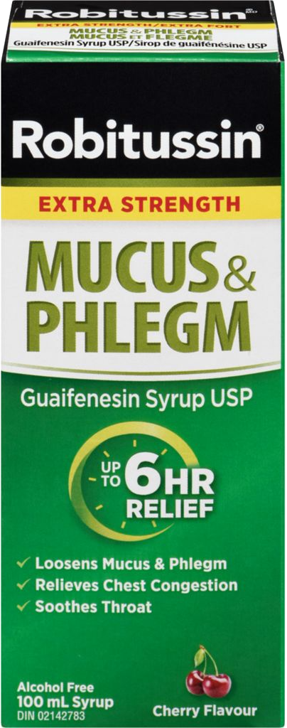 Robitussin Extra Strength Mucus & Phlegm 100mL