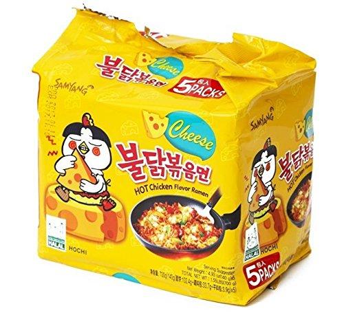 Samyang Spicy Chicken Noodles, Cheese Fromage