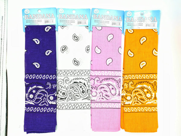 Bandana, Double Side Printed Standard Size 8colors