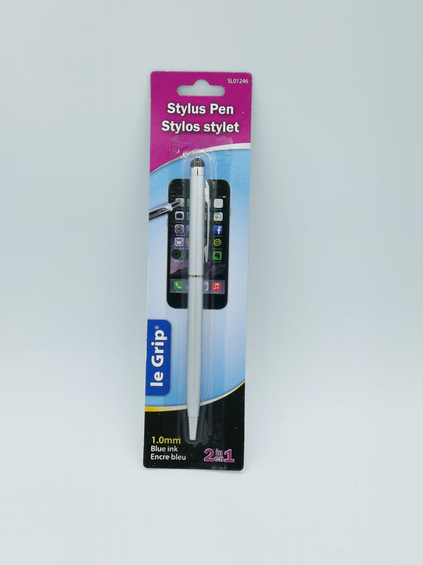 Stylus Silver Pen Premium, Blue Ink [SL01245]