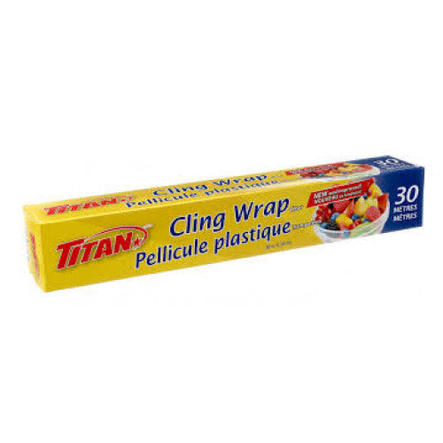 Plastic Cling Wrap, Titan 30cmX30m