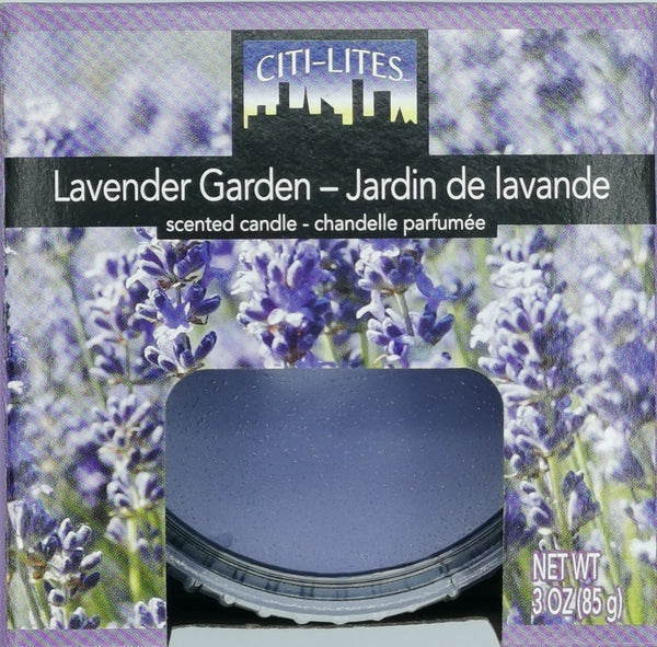 Candle, 3 oz scented Lavender
