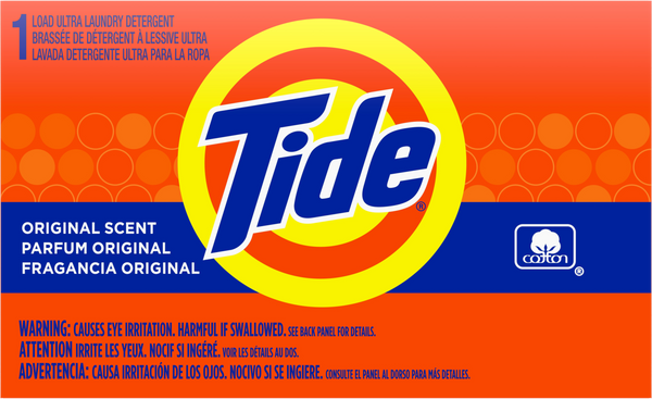 Laundry Detergent "TIDE" 1 load