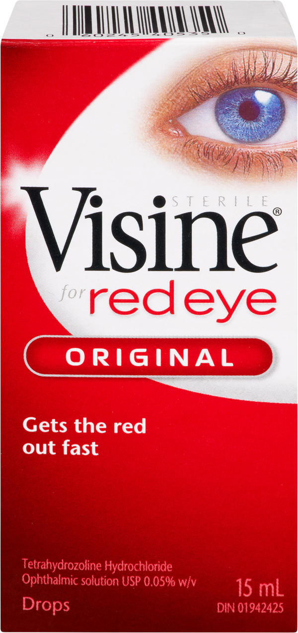 Visine for Red Eye Original Sterile 15ml