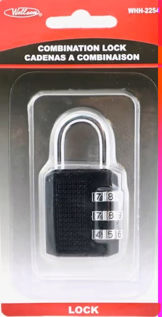 Locks, Combination lock [wh2254]