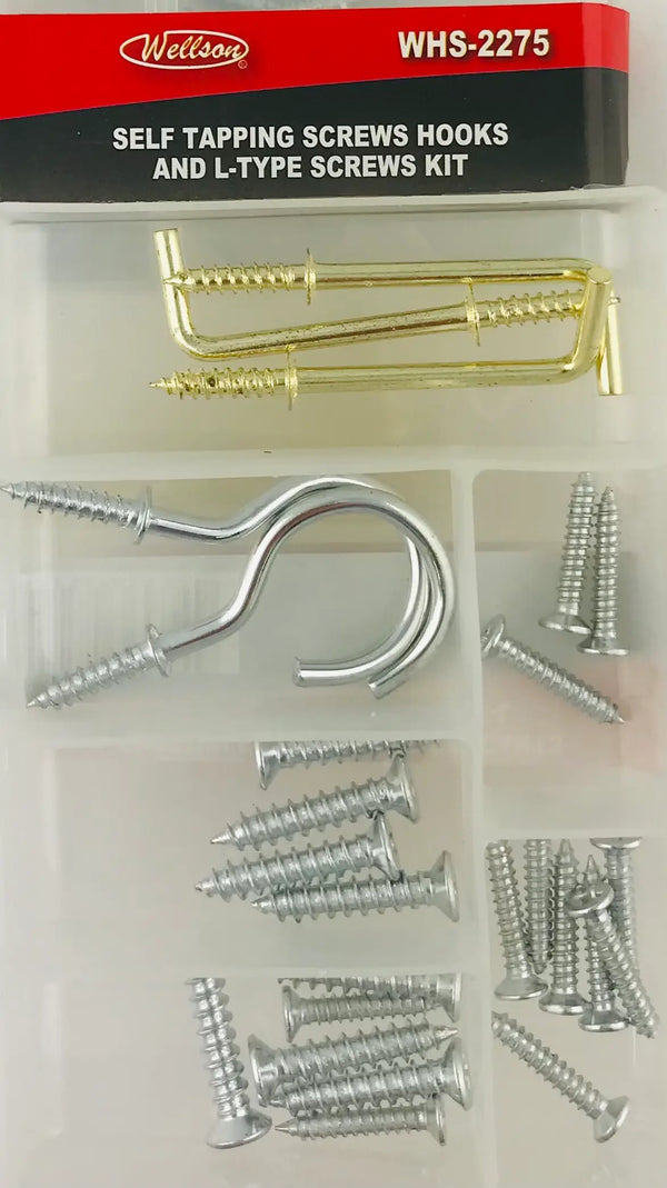 Kit, Self Tapping Screws, Hook, L-type [WHS2275]