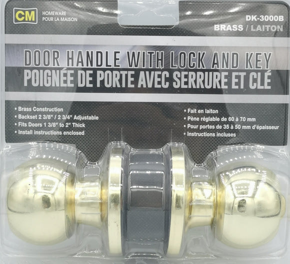 Locks, Entrance Lock and Key [WH1886GO]