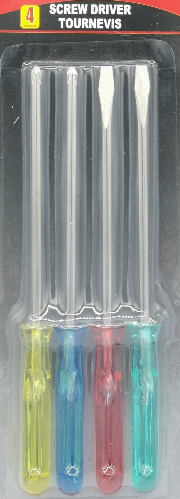 Screwdriver, 4pcs Asst set [whh3001]