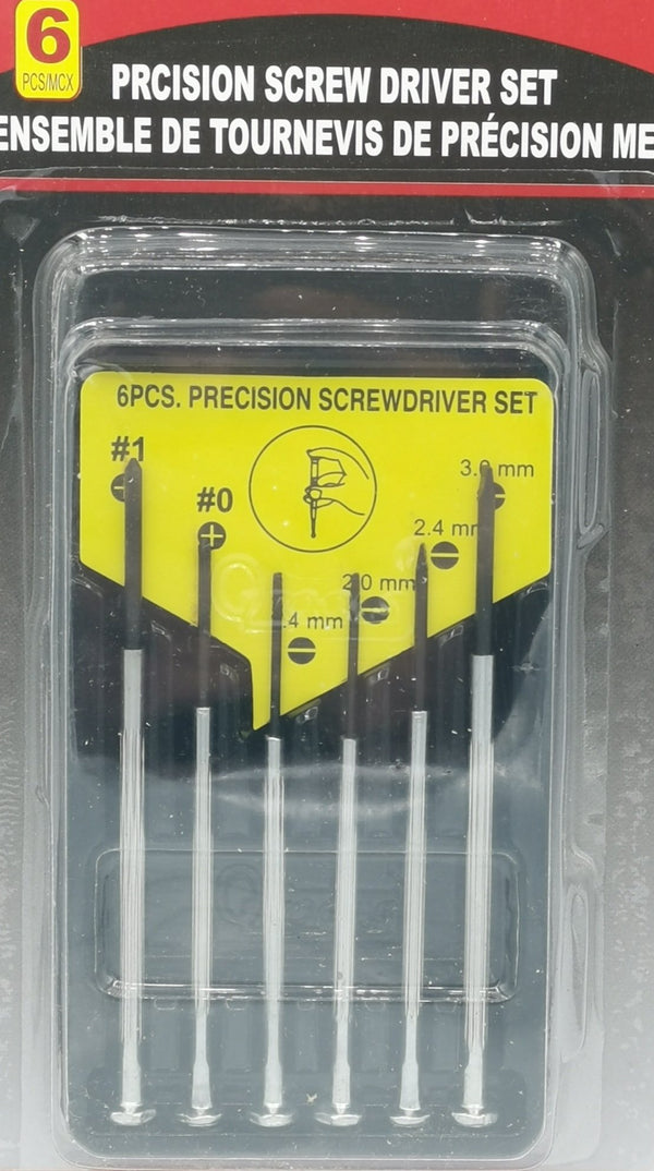 Screwdriver, Precision 6pcs set [whh3008]