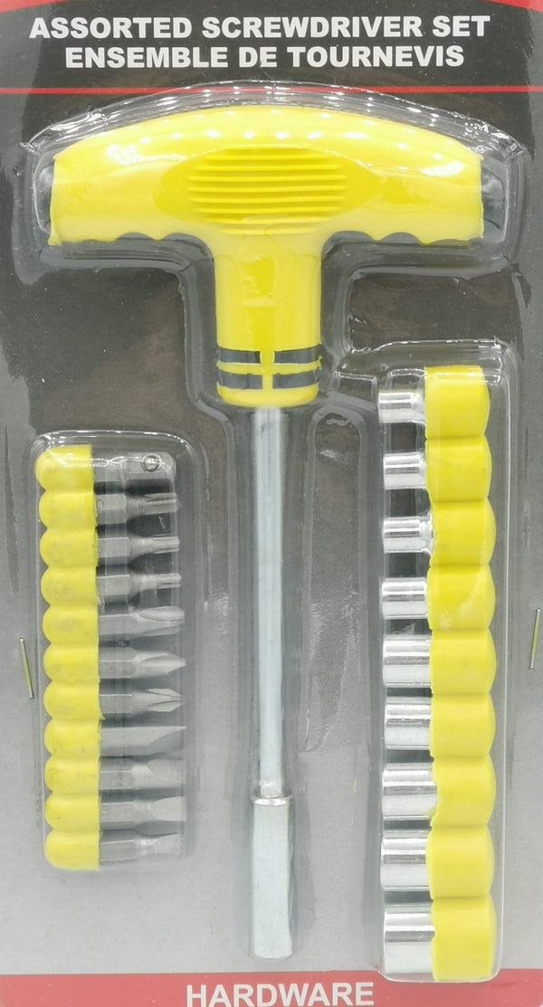 Screwdriver, Assorted Screwdriver set [whh3761]