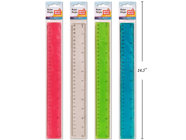 Ruler Bendable Soft 12in [20539]