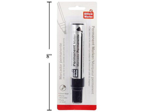 Marker Jumbo Permanent Black [30754]