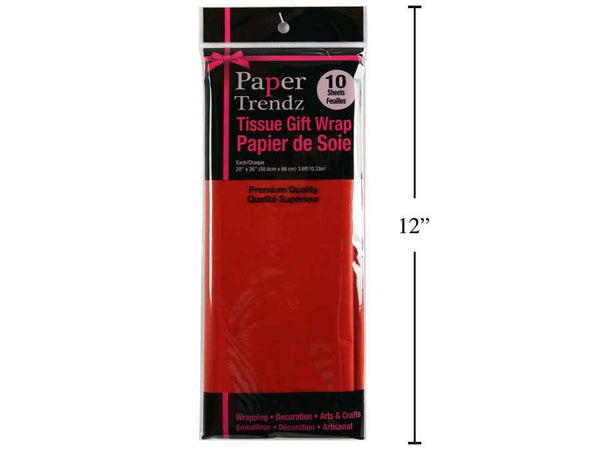 Tissue Wrapping Paper Red [47102]