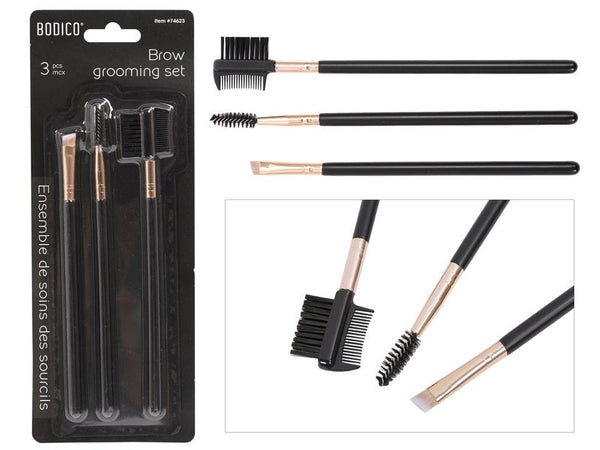 Bodico, 3pcs Eyebrow Grooming Set [74623]