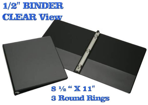 Binder 1 1/2" Black