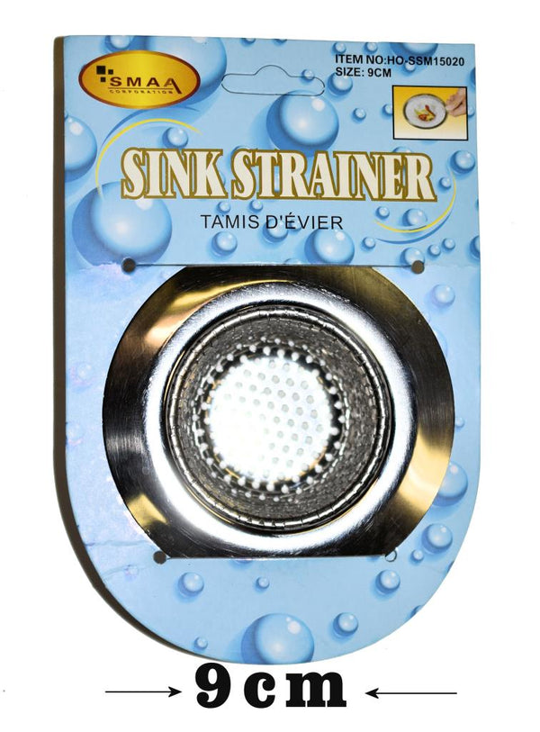 Sink Strainer 11.5 Deluxe w Hard Steel Mesh(HO-SSL15019)