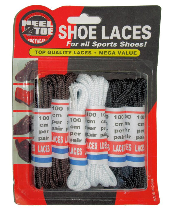 Shoe Laces, 100CM 6 Pieces(SH-LC00020)