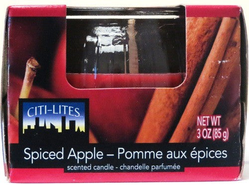 Candle, 3 oz scented Apple Cinnamon