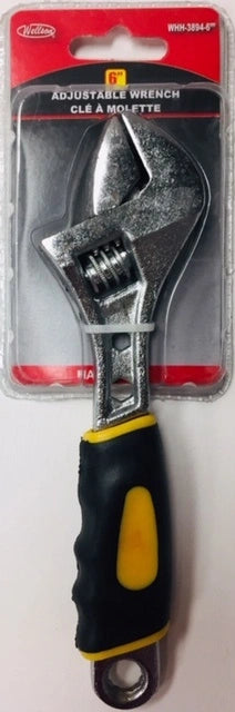 Wrench, 8" Adjustable Wrench Deluxe [WHH3894-8"]